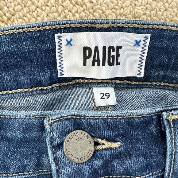 Paige Jeans - Manhattan Boot Cut in Color Marlee - Size 29 - Picture 4 of 6